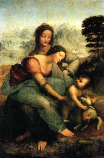 Şekil 5. Meryem ve Çocuk İsa İle Azize Anna 