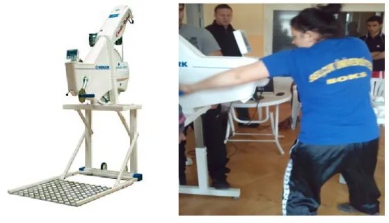 Şekil 2.1. Monark 824 Model Kol Bisiklet Ergometresi 