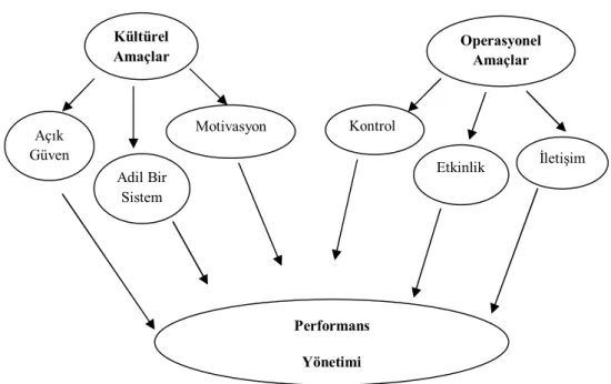 Şekil -1.1: Performans Yönetiminin Amaçları 