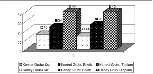 Grafik 3.9.1. Örnekleme ilişkin veriler 