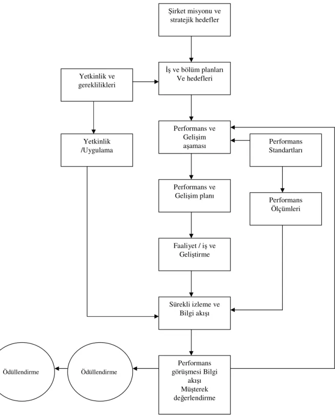 Şekil 2.10: Performans Yönetimi Zinciri 
