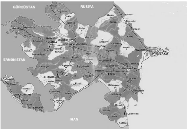 Grafik 4: Azerbaycan Haritası 