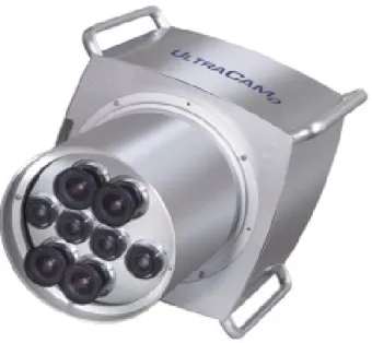 Şekil 3.33 UltraCam D  geniş formatlı sayısal hava kamerası algılayıcı ünitesi (Leberl  ve Gruber 2003) 