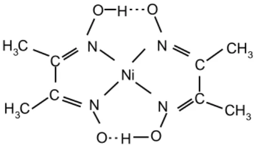 Şekil 1.19. anti-dioksimlerin Ni(II) kompleksleri 