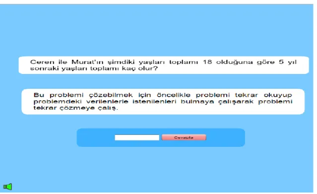 ġekil 3.13. Problem 22'nin "e 2 " ekran görüntüsü 