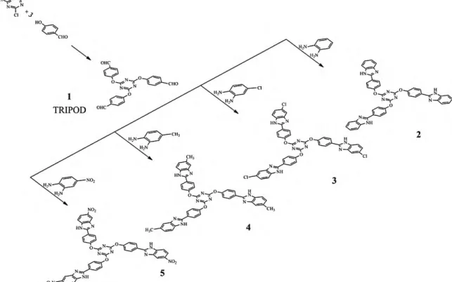 Şekil 1.2.12. s-Triazin moleküllerinin sınıflandırmaları 