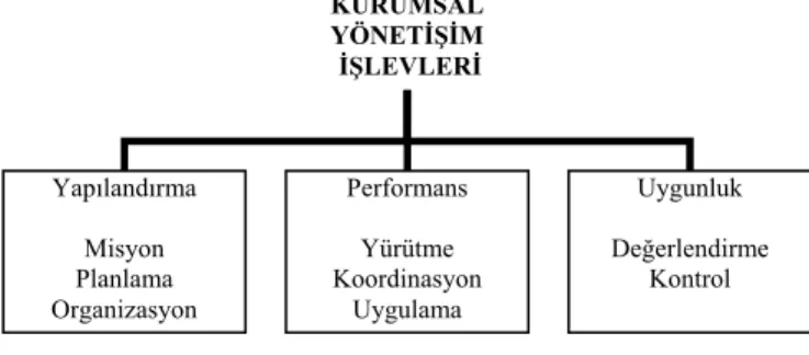 Şekil 1.7. Kurumsal Yönetişim İşlevleri 