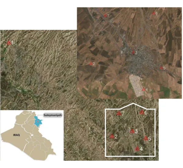 Figure 2. Study area 