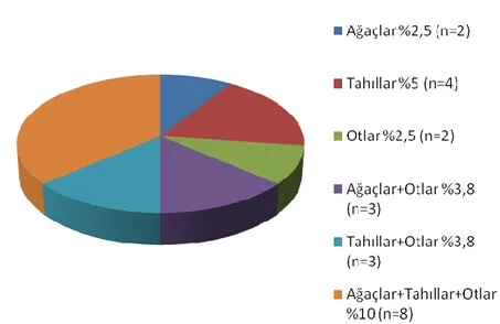 Tablo 1: Koku testi sonuçları 