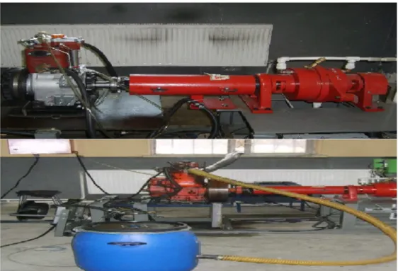 Şekil 3.10. Motor test düzeneği 