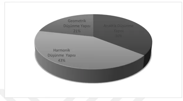 Şekil 16: Üst düzey uzamsal yeteneğe sahip matematik öğretmen adaylarının düşünme yapısı 