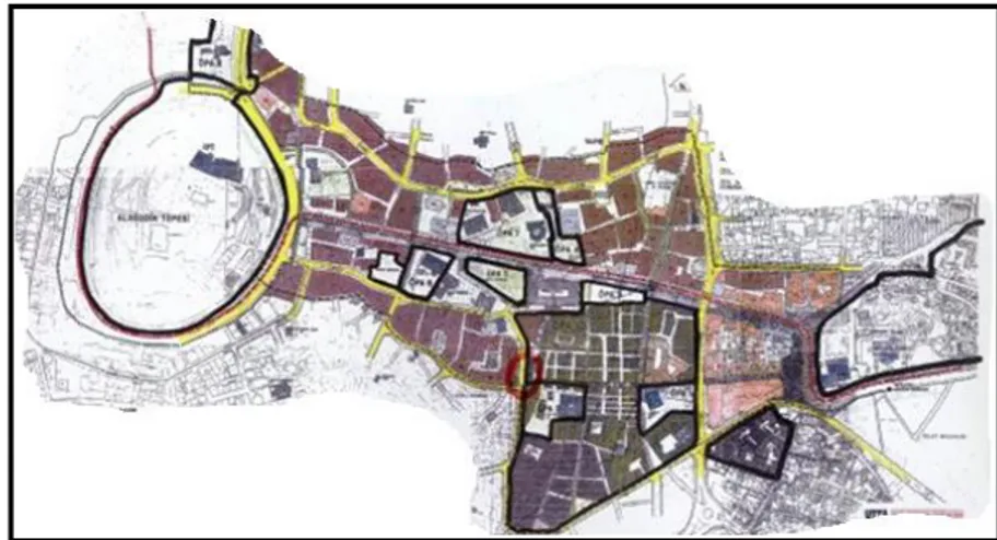 Figure  8.  Konya  Historical  City  Center  Reconstruction  Plan  for  Conservation  (URL 17).