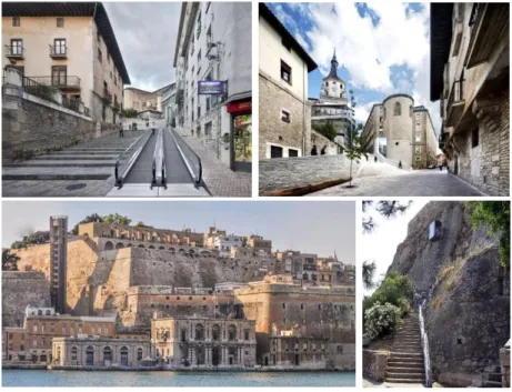 Figure  1-2.  The  Accessibility  of  Historical  Center  of  Vitoria  Settlement (URL 1) 