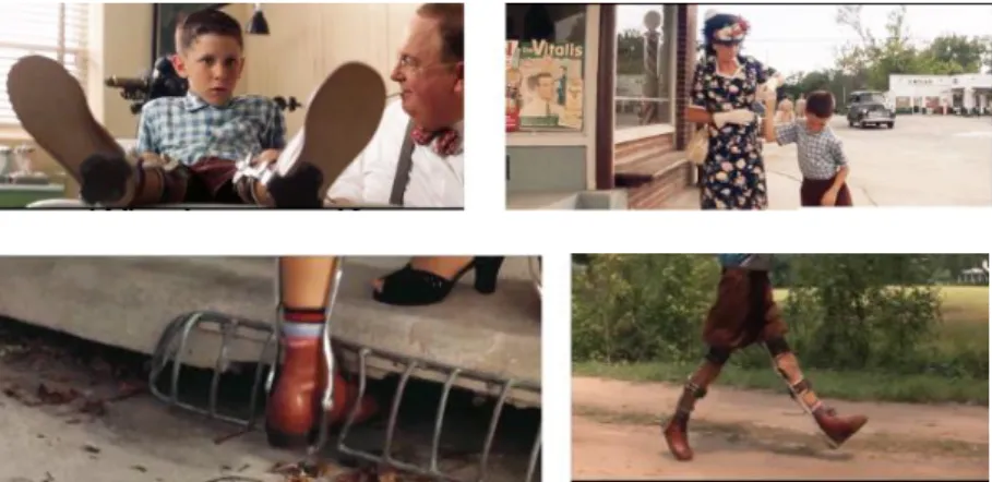 Figure  8.  Images  emphasizing  the  questions  of  “Who  is  normal?”  and 