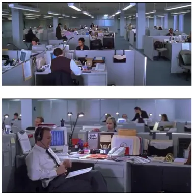 Figure  15.  Lester’s  workspace  in  the message of “look closer”. 