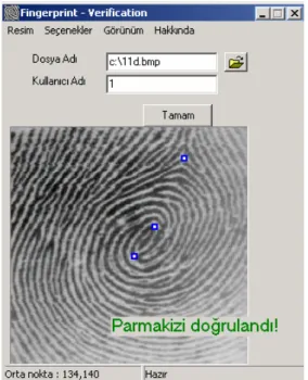 Şekil 3. ZOPTS’nin onaylama/doğrulama modu. 