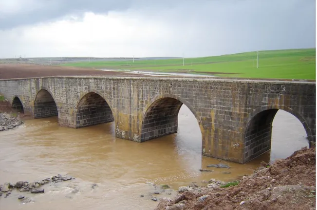 Fot. 14- Kara Köprü Mansap Yönünden Görünüşü