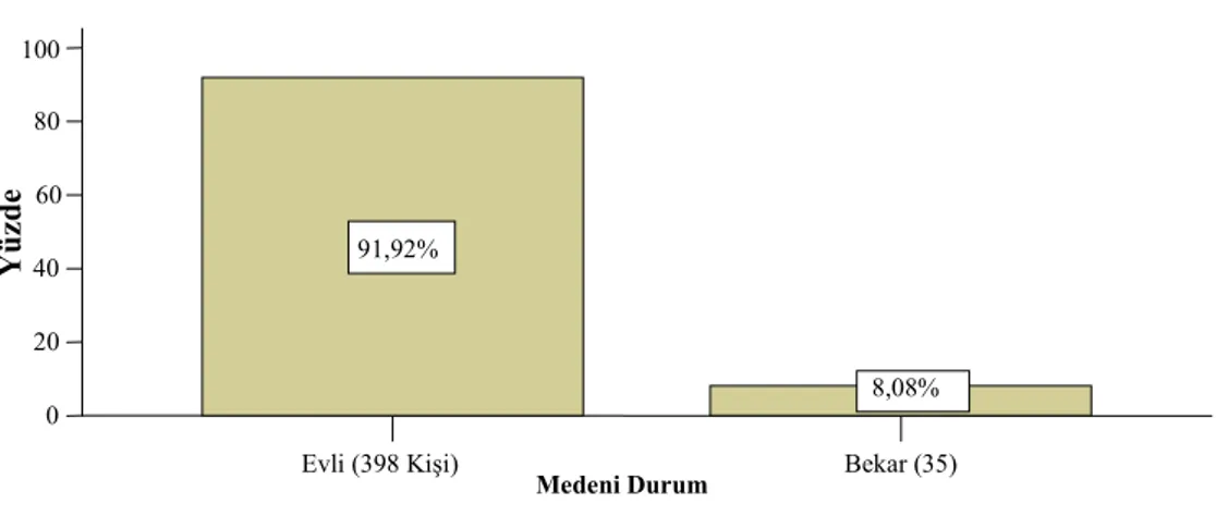 Şekil 7. Medeni Durum 