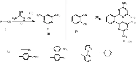 ġekil 1.1.6. 2,4-Diamino-1,3,5-triazin türevleri 