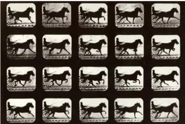 Şekil 8: Eadweard Moybridge at yürüyüşü 
