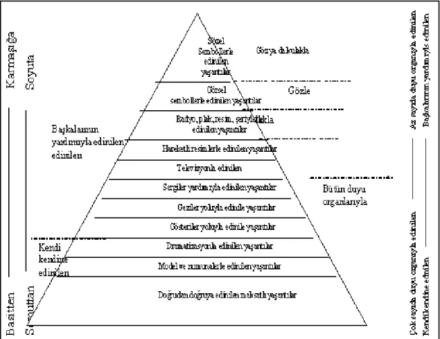 Tablo 1.1 Yaşantı Konisi 