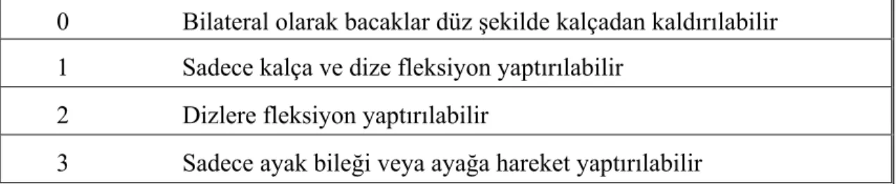 Tablo 5:  Modifiye Aldrete derlenme skoru 