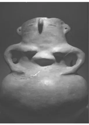 Şekil 5.12 Ankara Anadolu Medeniyetleri Müzesi’ne ait Antropomorfik vazo görüntüsünün                    normal median filtreden geçirilmiş hali            