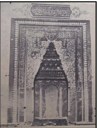 Şekil 2.10. Dikbasan Camiinin Minberinin Kapısı (Konyalı 1967). 