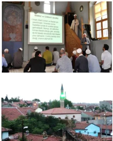 Figure  7.  The  written  and  sign  language information in the mosque.  