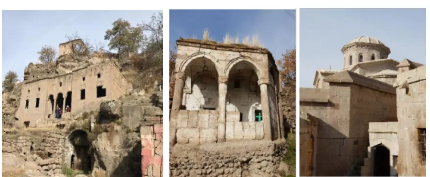 Figure  3.  Some  building  typology  and  architectural  heritage in Guzelyurt/Aksaray  
