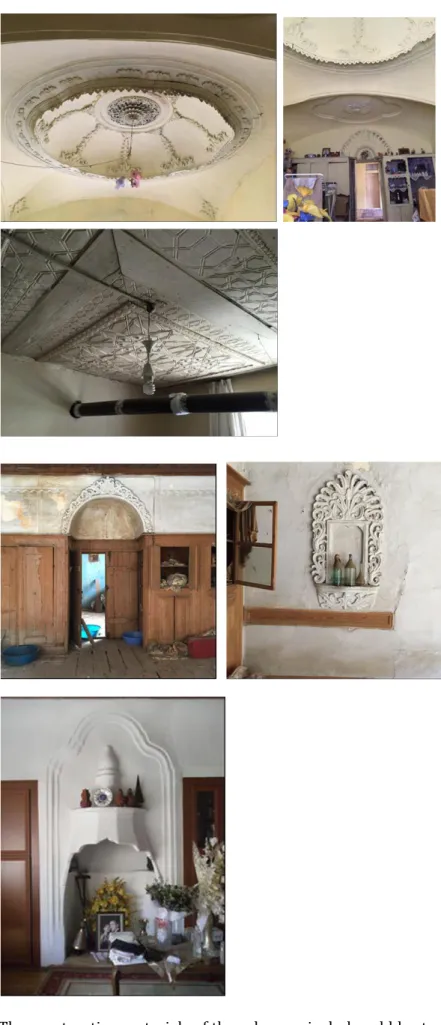 Figure  26.  Views  of  interior  space  of  the  traditional  house  at  block  241, lot 1 (by the author)  