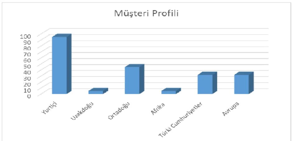 Şekil 1. Mobilya üreticilerinin müşteri profilleri 