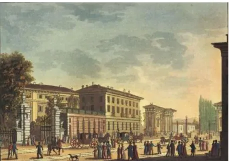 Figure 4. Corso Venezia,  Illustration (online archive)  