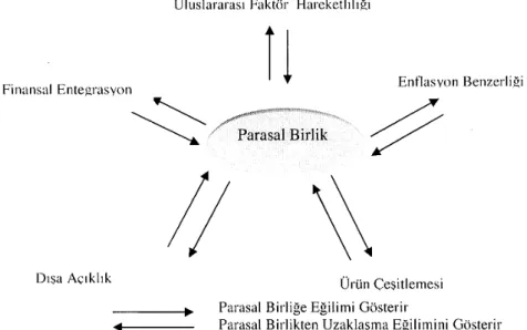 Şekil 2. Optimal Para Alanı İçin Gerekli Kriterler 