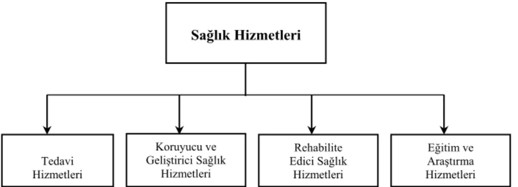 Şekil 1: Sağlık Hizmetleri 