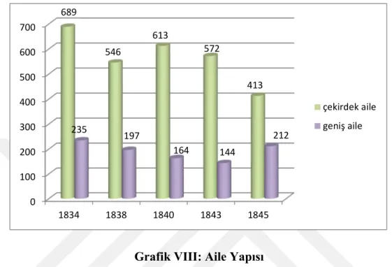 Grafik VIII: Aile Yapısı 