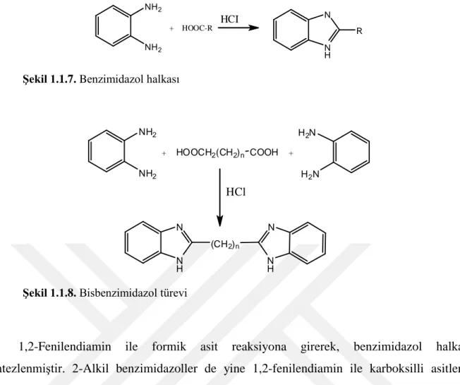 ġekil 1.1.7. Benzimidazol halkası 