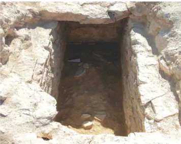 Fig. 3: 03BM04 Numaralı Mezar / Tomb 03BM04, General View  from the West After Excavation