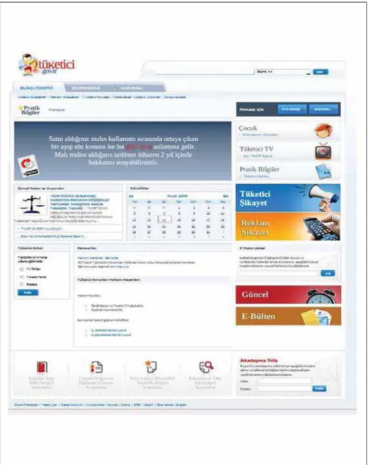 ġekil 5: Eğitici ve bilgilendirici internet ve web sayfası örneği 
