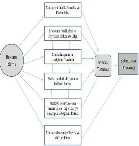 Şekil 1.8.   Reklam İzleme Modeli 