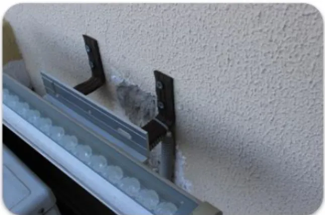 Figure 18. Air conditioner cooling elements montaged on building  facades 