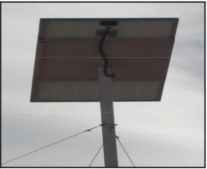 Şekil 2. Enerji kaynağı olarak çatıya yerleştirilen güneş paneli  3.1. LED’ler 