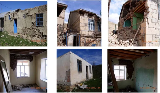 Şekil 3. Elazığ Depremi sonrası bazı fotoğraflar  2.1.4 Kütahya-Simav Depremi 