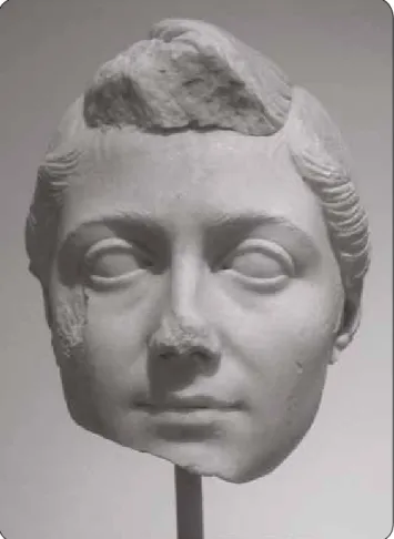 Figür 9: Smyrna’dan Kadın Portresi. Atina Ulusal Müzesi. Env. 