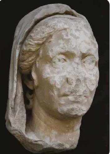 Figür 12: Ephesos’tan Kadın Portresi. Selçuk Müzesi. Env. Nr. 97. 