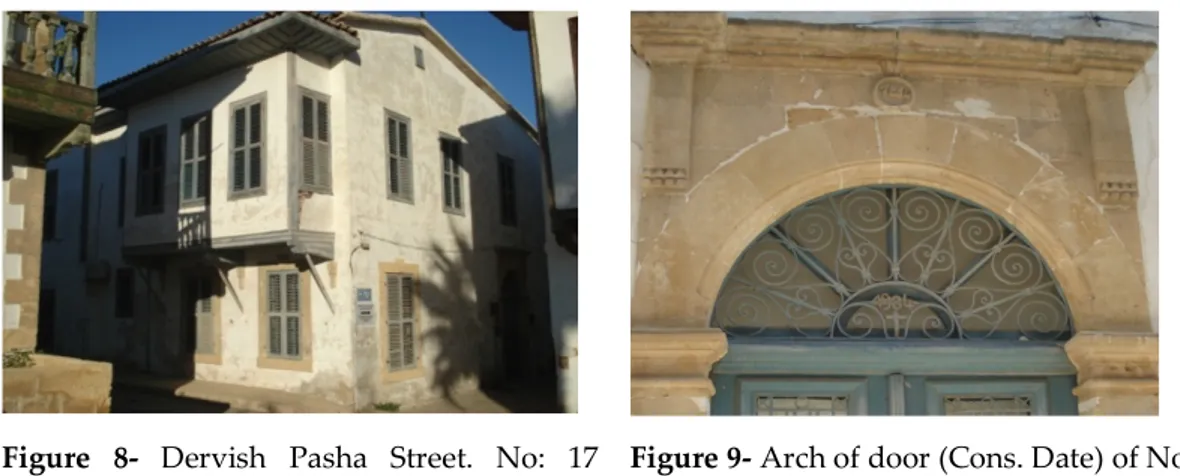 Figure 9- Arch of door (Cons. Date) of No:17  (Author-2018) 