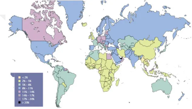 Şekil 1. 5. Diyabet Atlası (Atlas 2015) 