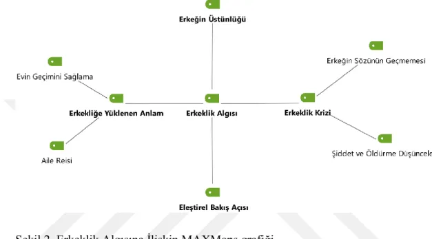 ġekil 2. Erkeklik Algısına ĠliĢkin MAXMaps grafiği. 