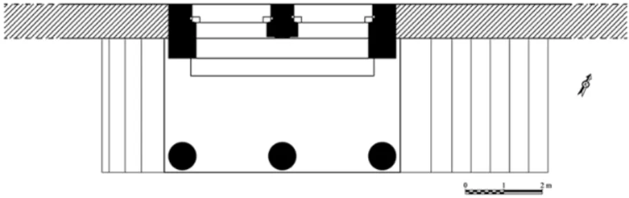 Fig. 2. Güney Propylonun Plan Restitüsyonu 