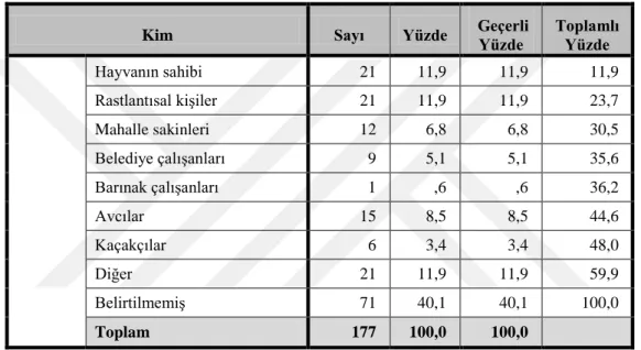 Tablo 12: Haberde Kim Sorusu 
